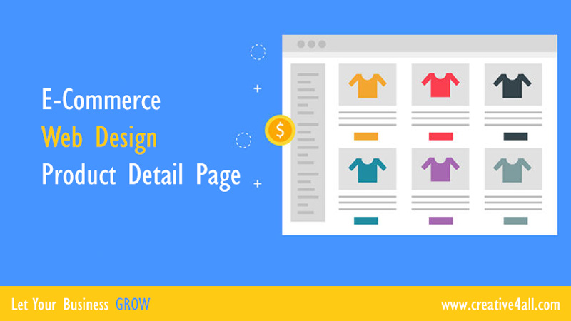 E-Commerce Web Design – Product Detail Page