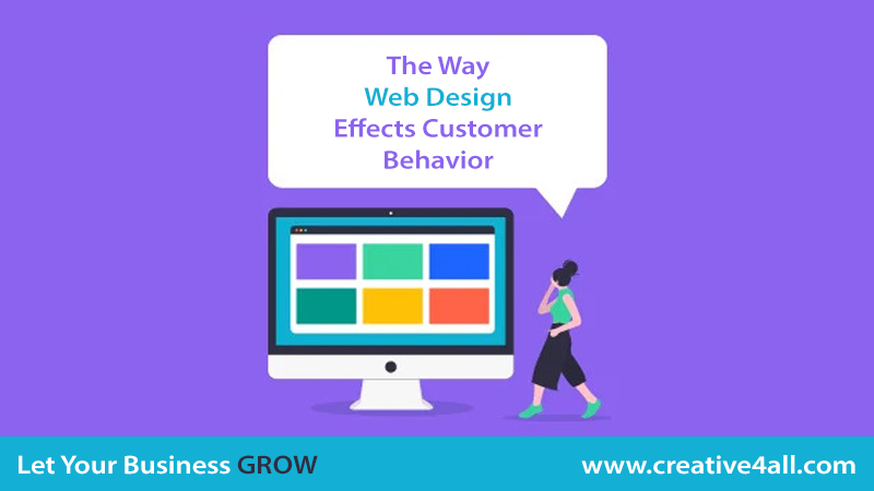 The Way Web Design Effects Customer Behavior