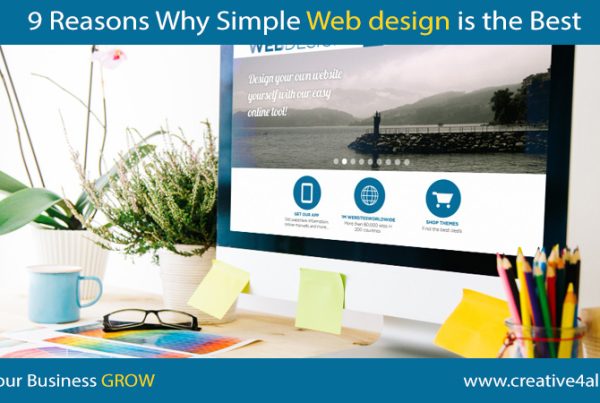 9 Reasons Why Simple Web design is the Best