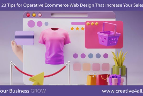 23 Tips for Operative Ecommerce Web Design That Increase Your Sales