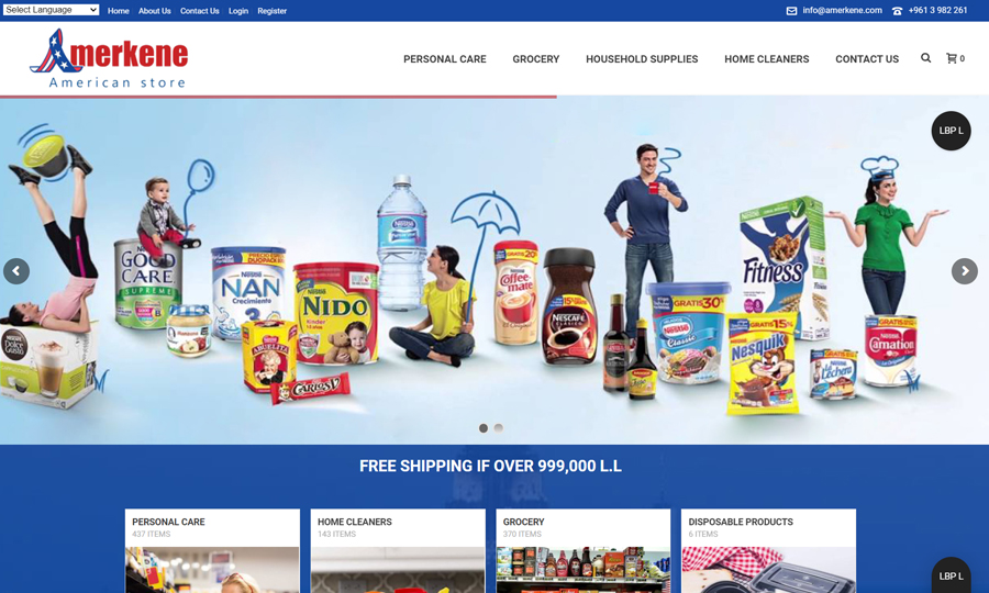 E-Commerce - Web Design & Web Development - Lebanon
