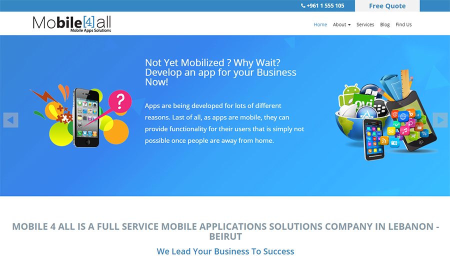 Web Design & Web Development - Lebanon