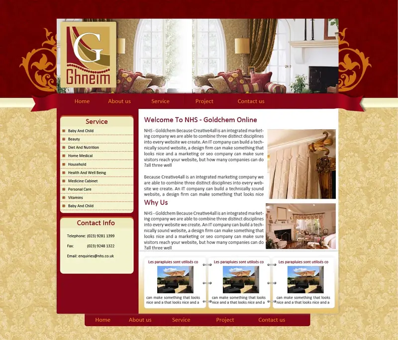 Creative Web Design In Lebanon & Web Development In Lebanon - Before and After