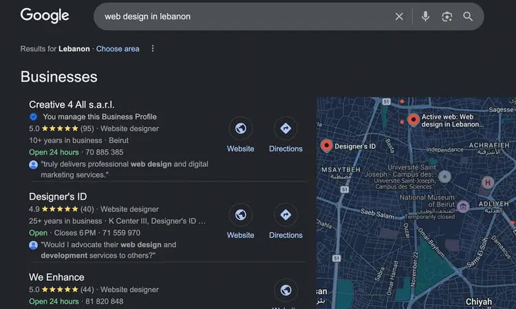 Search Engine Optimization ( SEO ) Agency in Lebanon