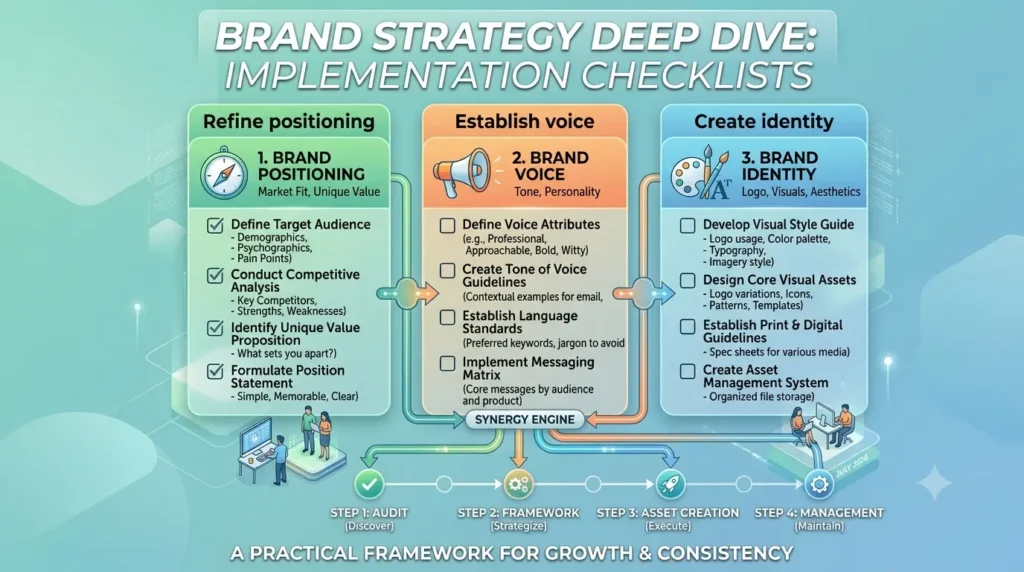 Brand Strategy Framework: Positioning, Voice & Identity