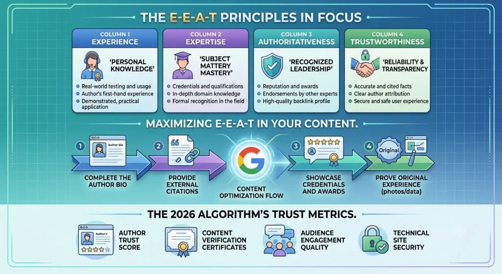 E-E-A-T Explained: How Google Judges Trust in 2026?