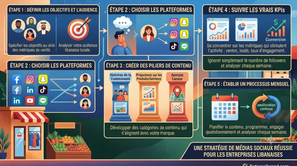 Stratégie Réseaux Sociaux pour Entreprises Libanaises