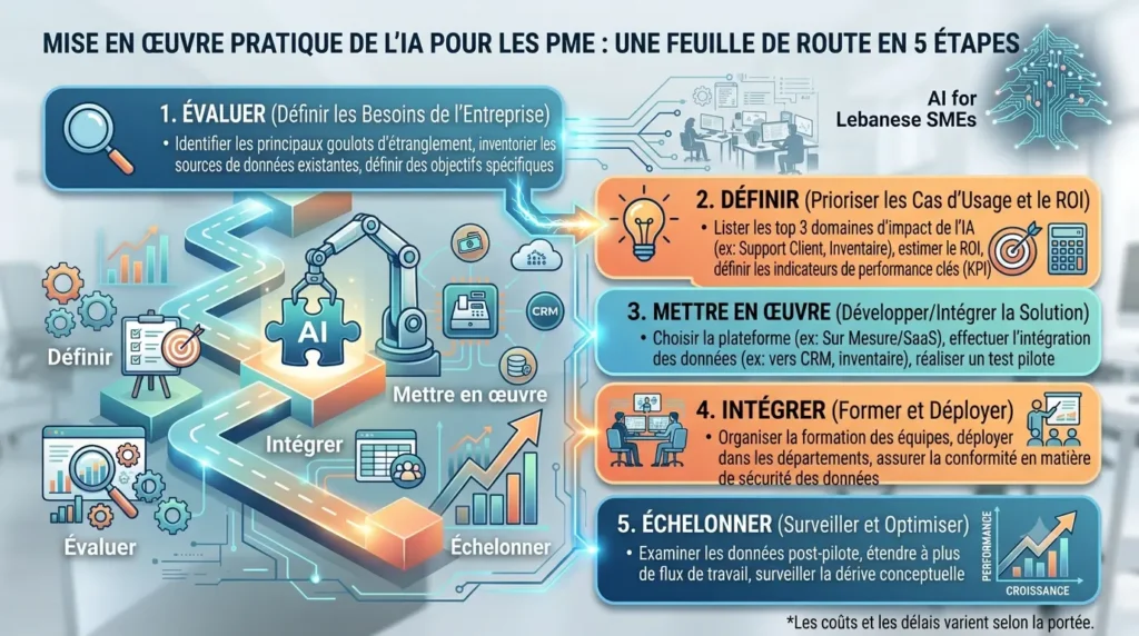 Automatisation IA pour PME : Une Feuille de Route Pratique