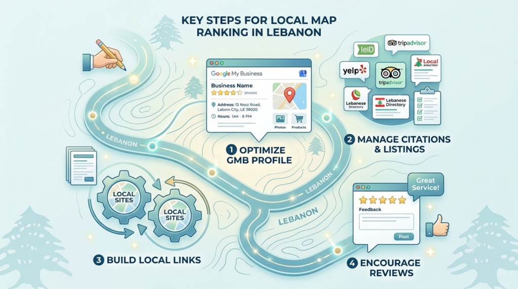 Local SEO in Lebanon: Complete Guide to Ranking on Maps