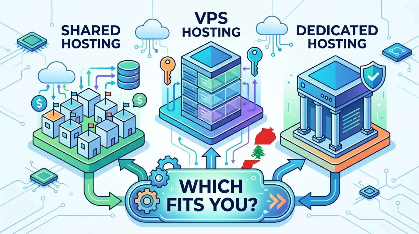 Shared vs VPS vs Dedicated Hosting: Which Fits You?