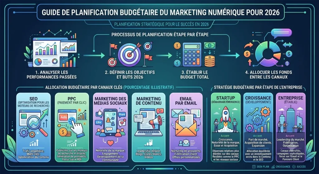 Guide de Planification du Budget Marketing Digital 2026