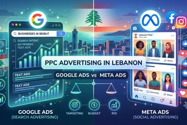 PPC Advertising in Lebanon: Google Ads vs Meta Ads