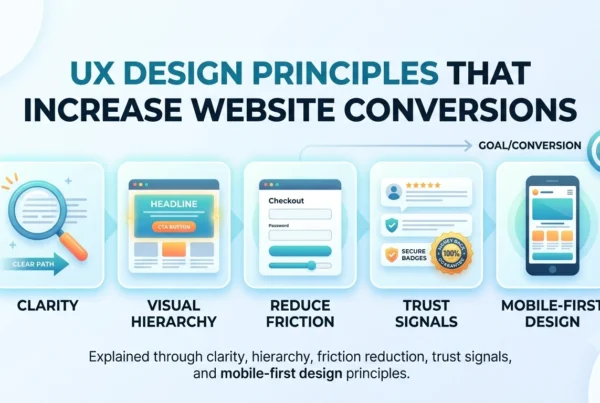 UX Design Principles That Increase Website Conversions