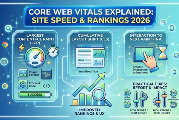 Core Web Vitals Explained: Site Speed & Rankings 2026