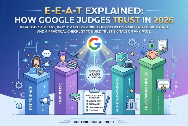 E-E-A-T Explained: How Google Judges Trust in 2026?