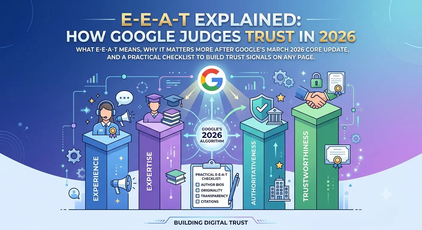 E-E-A-T Explained: How Google Judges Trust in 2026?