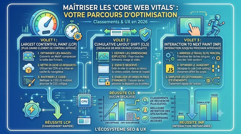 Core Web Vitals Expliqués : Vitesse et Classement 2026