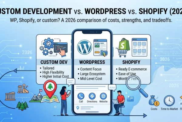 Custom Development vs WordPress vs Shopify