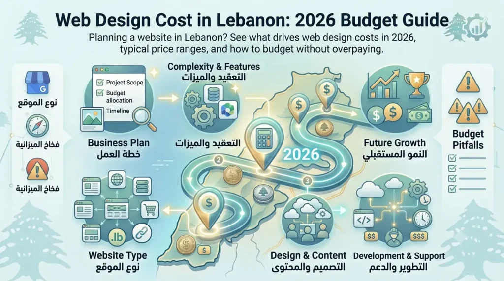 Web Design Cost in Lebanon: 2026 Budget Guide