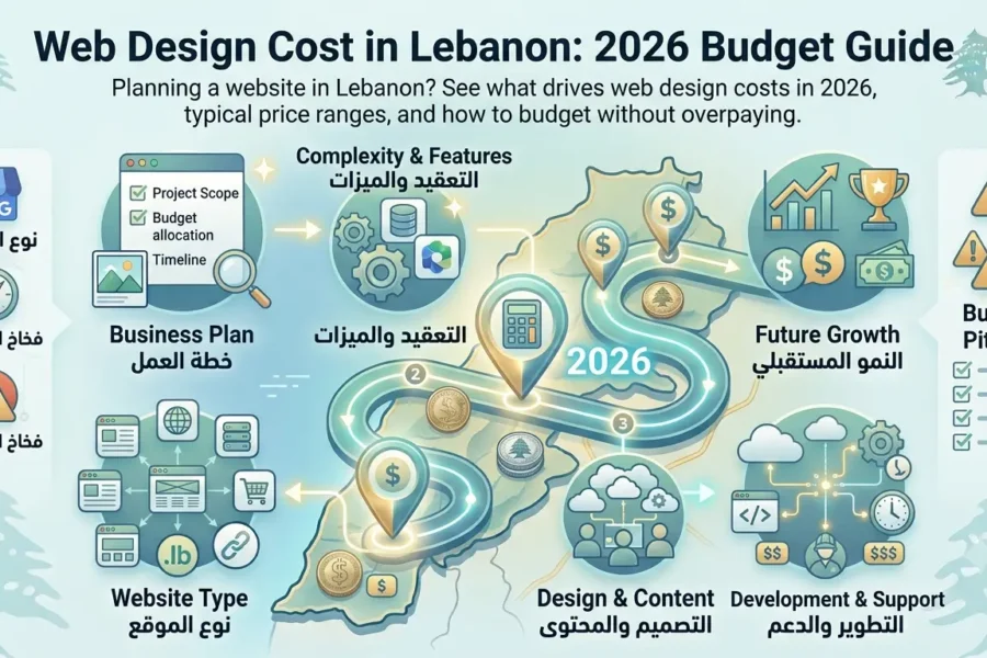 Web Design Cost in Lebanon: 2026 Budget Guide