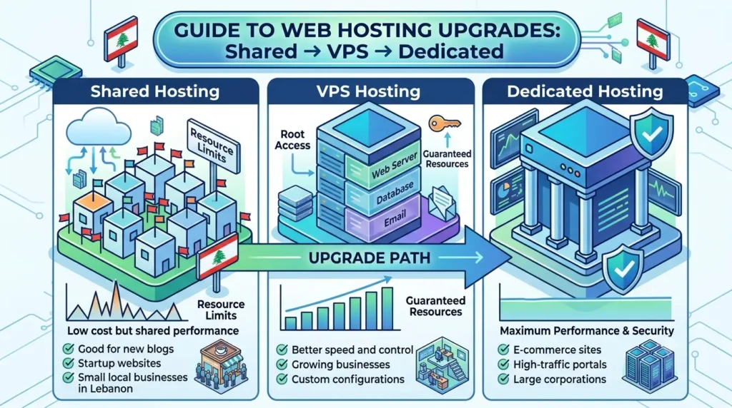 Shared vs VPS vs Dedicated Hosting: Which Fits You?