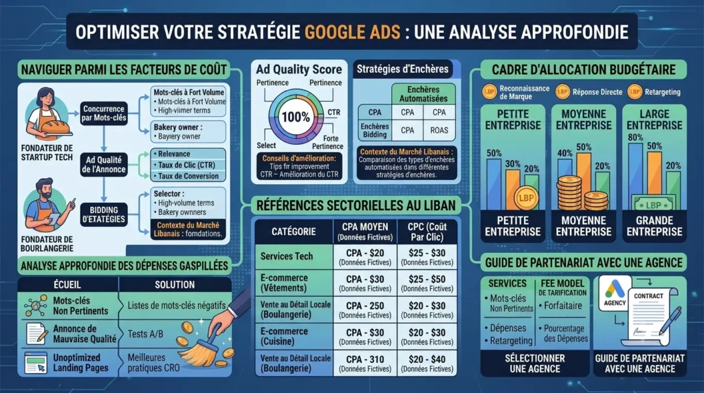 Quel Budget Prévoir pour Google Ads au Liban ?