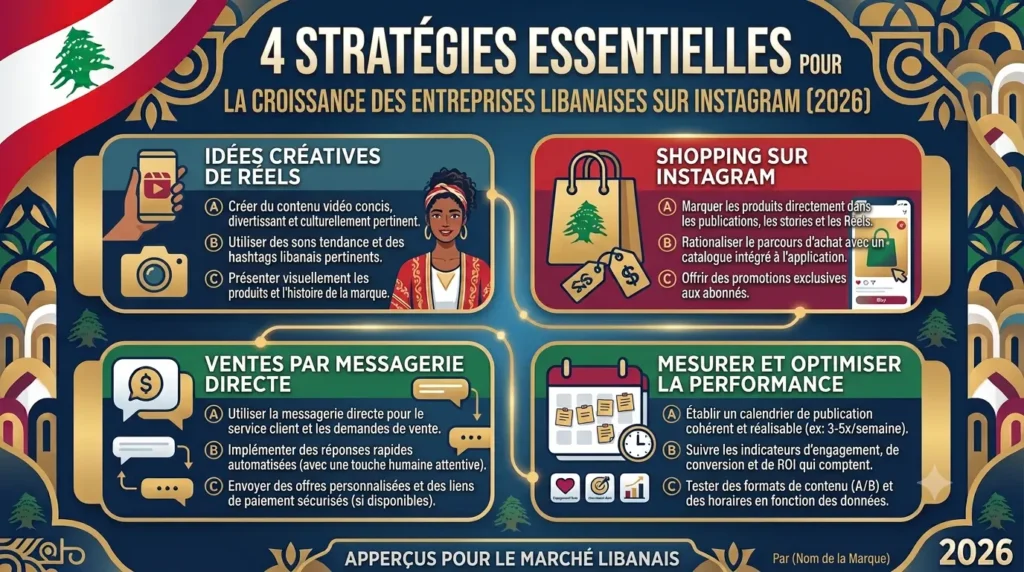 Marketing Instagram pour Entreprises Libanaises en 2026