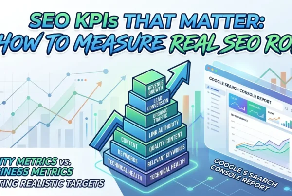 SEO KPIs That Matter: How to Measure Real SEO ROI