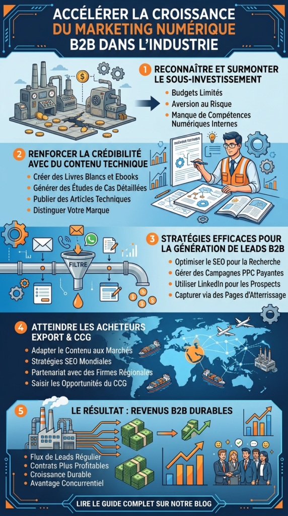 Marketing Digital pour Fabricants : Générer des Leads B2B