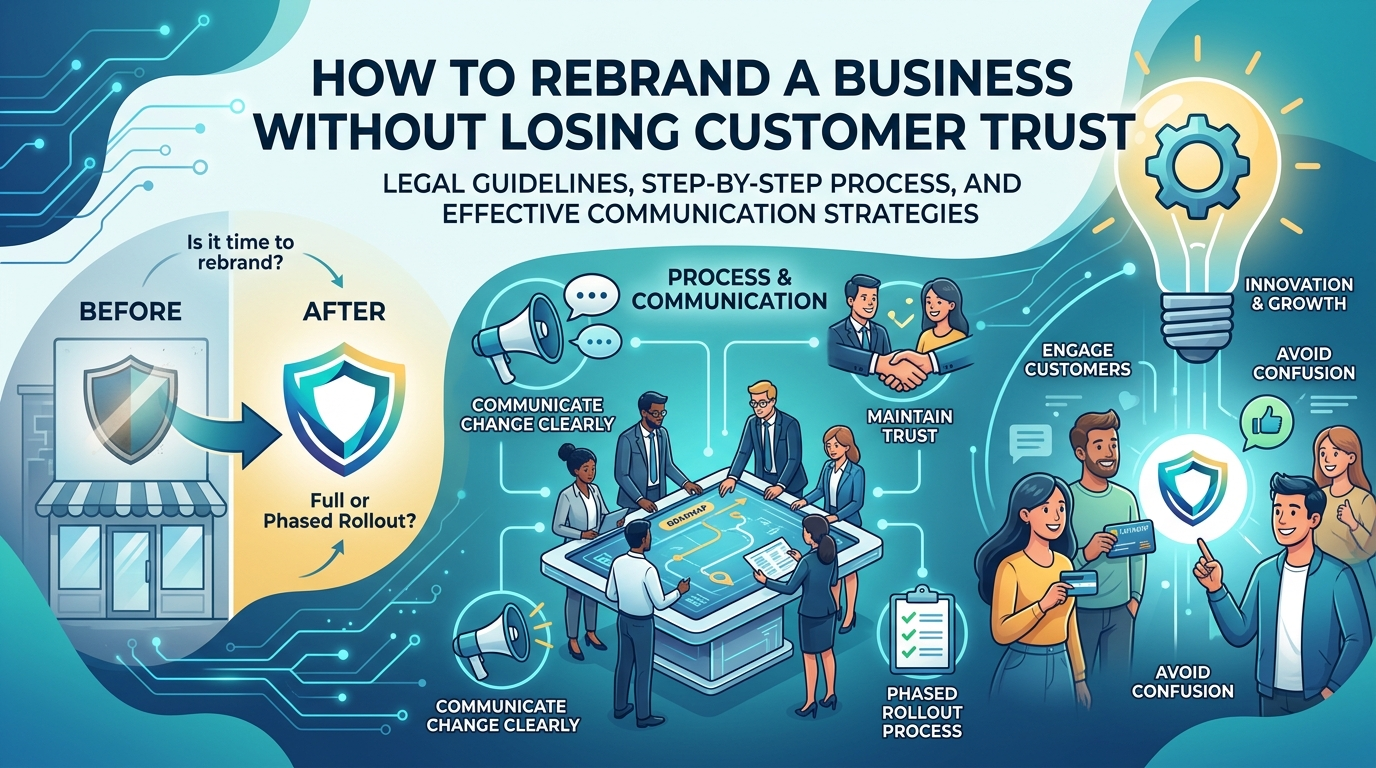 How to Rebrand a Business Without Losing Customer Trust