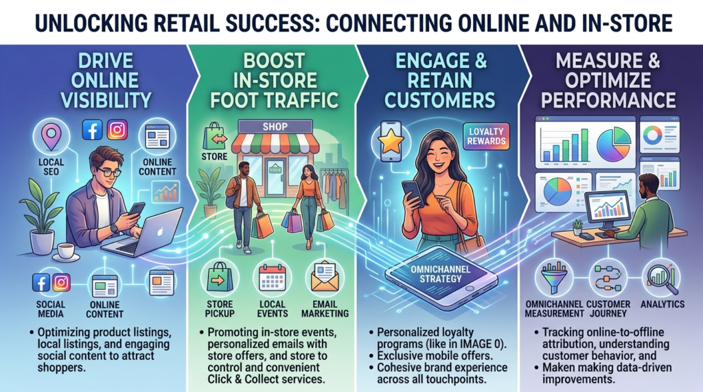 Digital Marketing for Retail: Connecting Online and In-Store