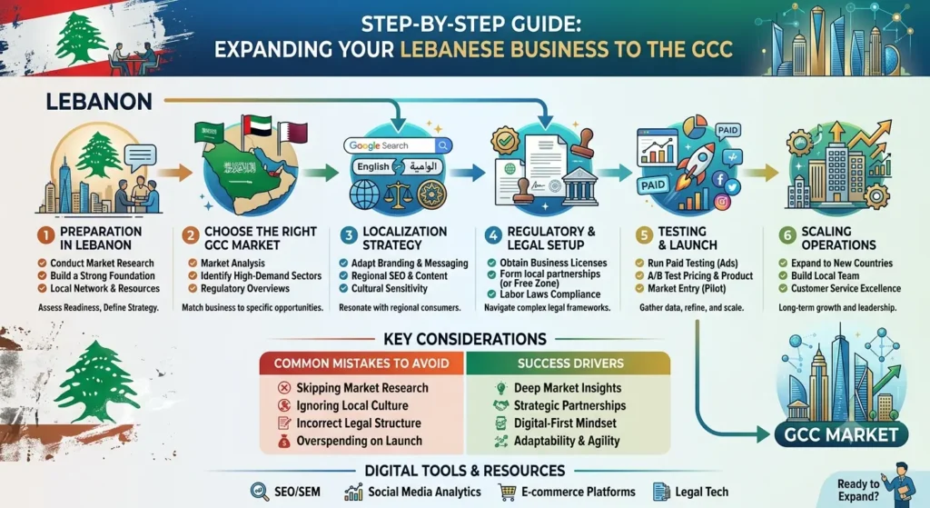 Expanding Your Business From Lebanon to the GCC