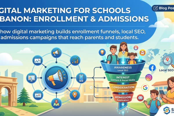 Digital Marketing for Schools Lebanon: Enrollment & Admissions