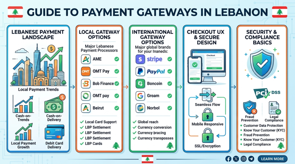 Payment Gateways in Lebanon: What Ecommerce Needs to Know