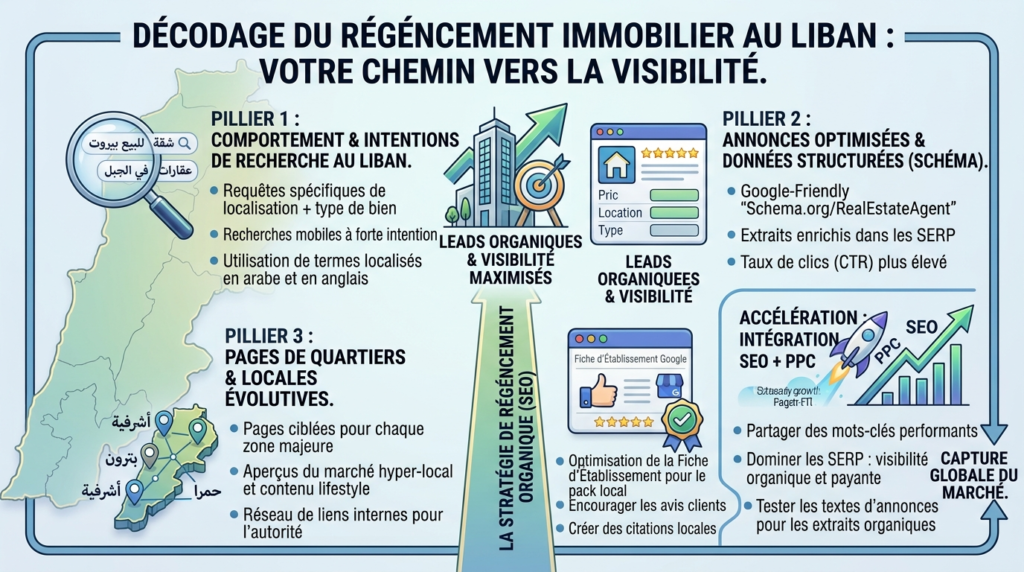 SEO pour Agences Immobilières au Liban