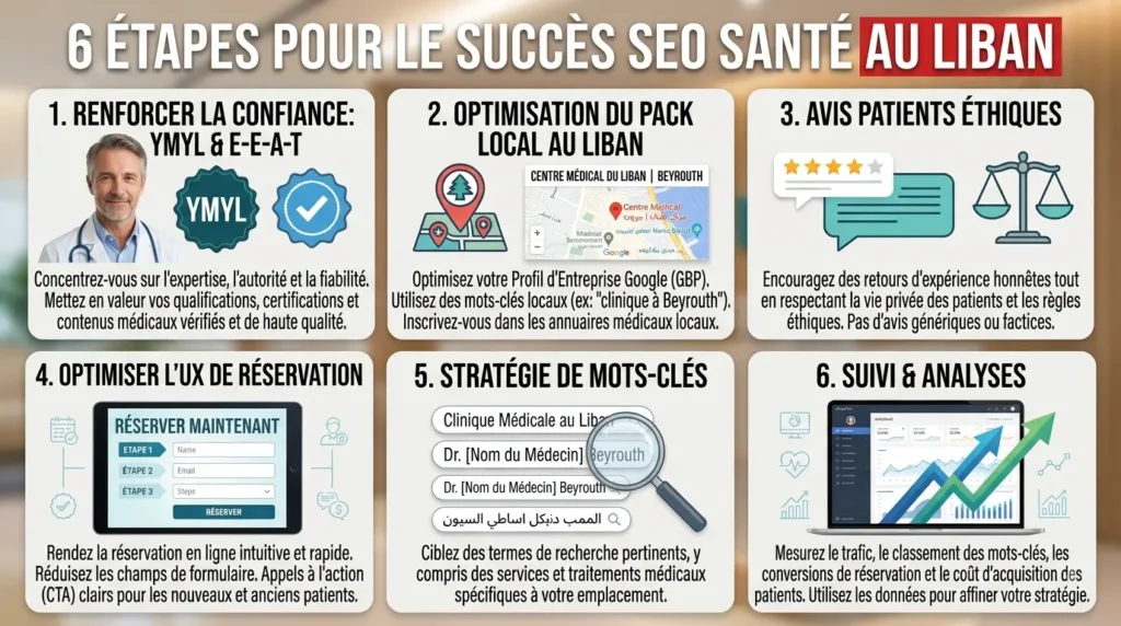 SEO pour Cliniques Médicales et Professionnels de Santé