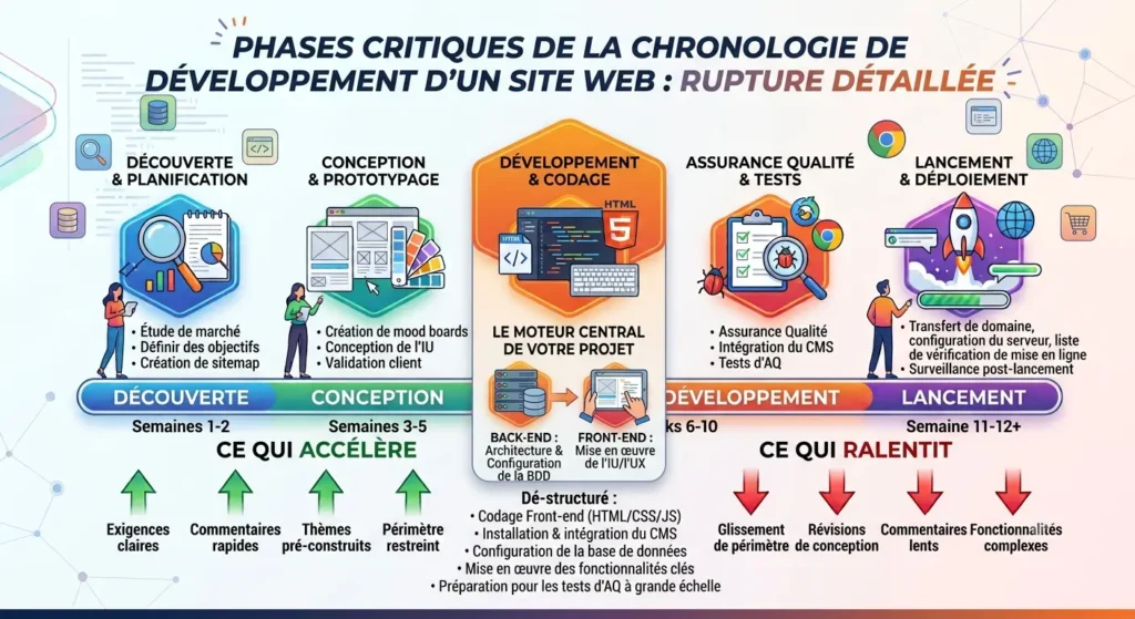 Combien de Temps pour Créer un Site Web ? Délai Réel?