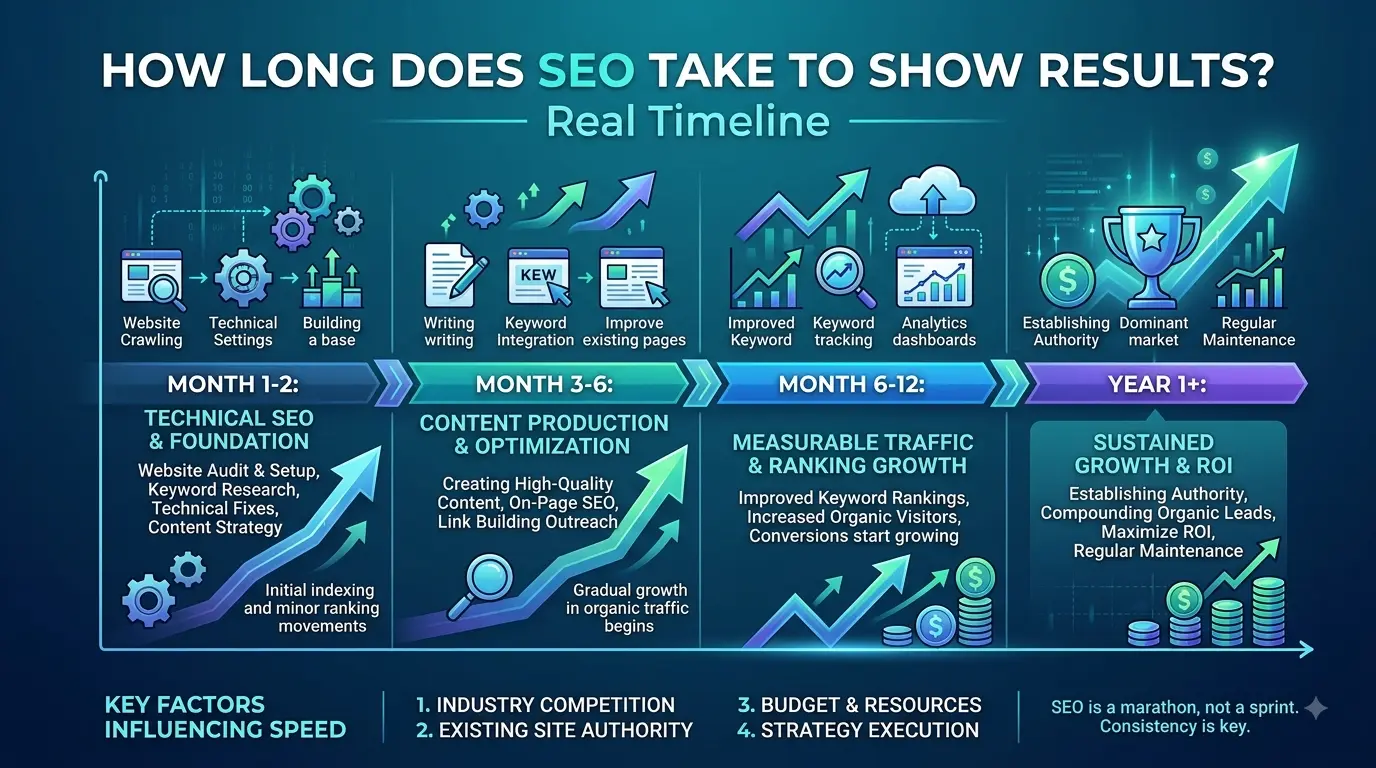 How Long Does SEO Take to Show Results? Real Timeline