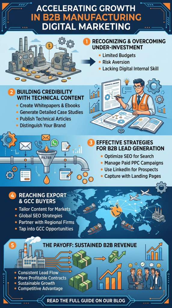Digital Marketing for Manufacturers: Generating B2B Leads