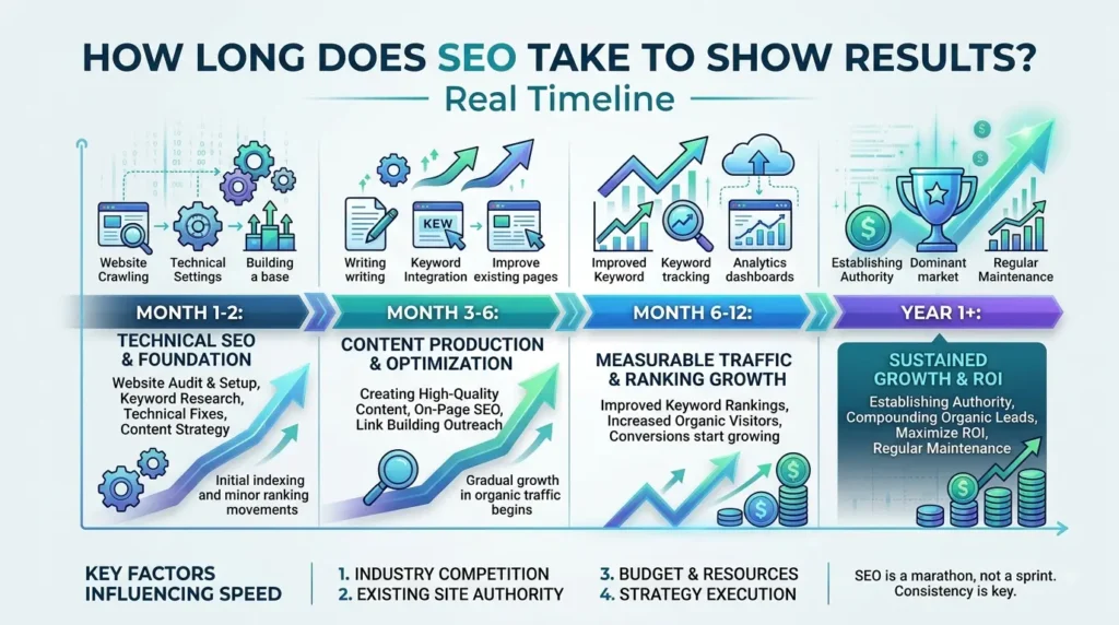 How Long Does SEO Take to Show Results? Real Timeline