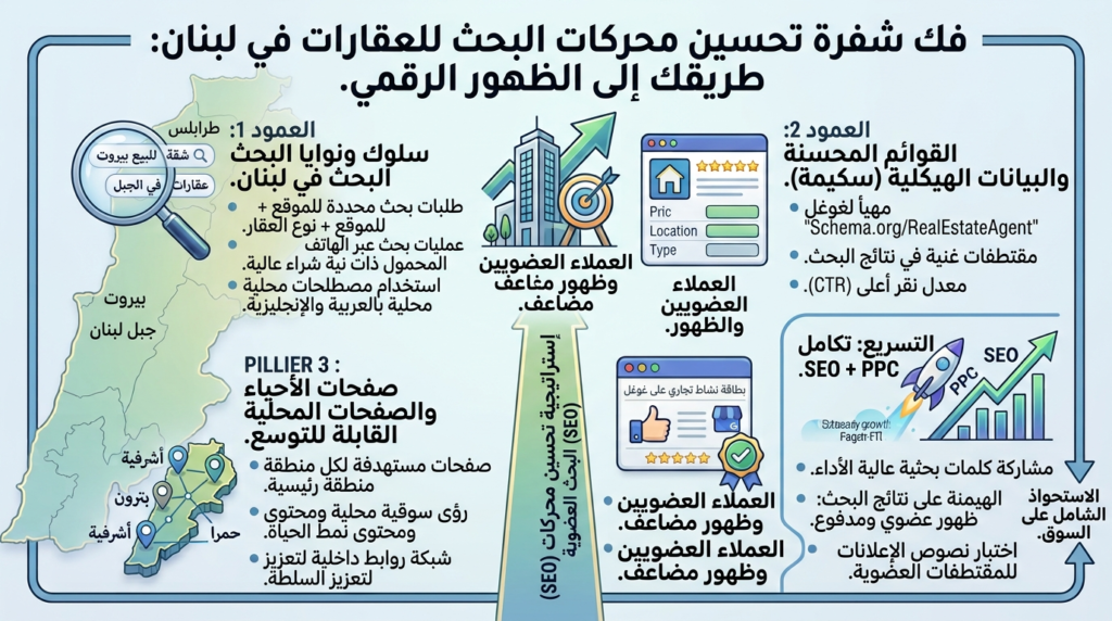 السيو لوكالات العقارات في لبنان