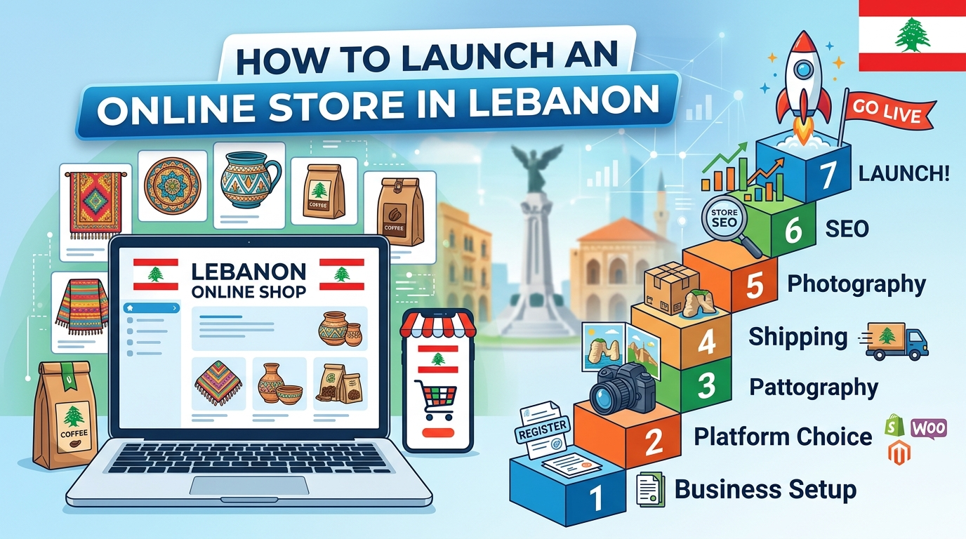 How to Launch an Online Store in Lebanon: Step-by-Step