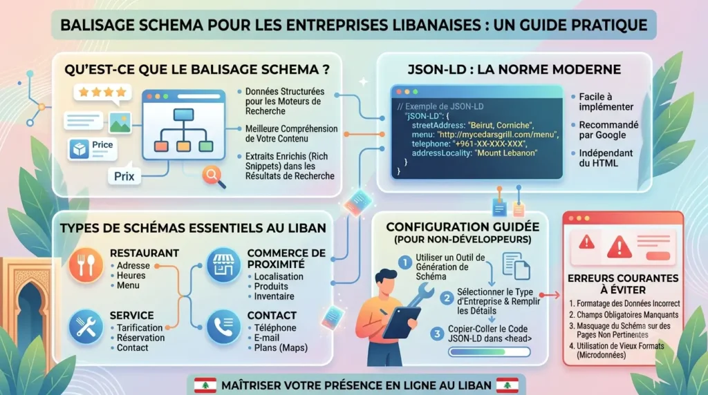 Balisage Schema pour Entreprises Libanaises : Guide Pratique