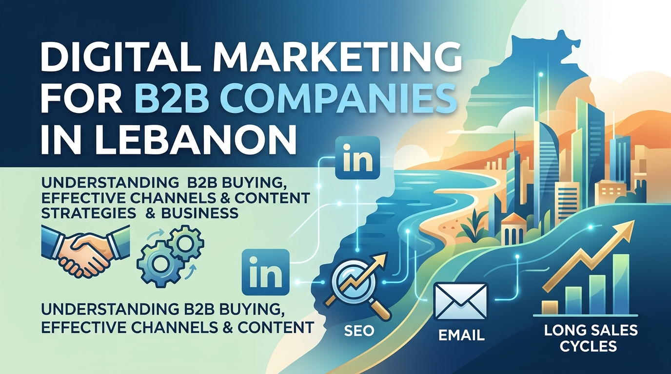 Digital Marketing for B2B Companies in Lebanon
