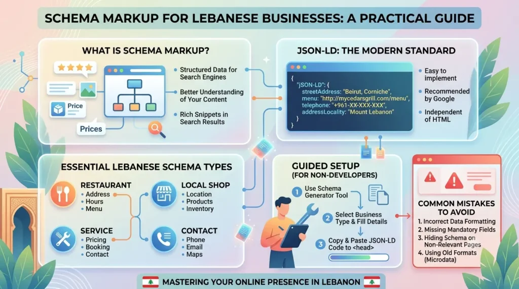 Schema Markup for Lebanese Businesses: A Practical Guide