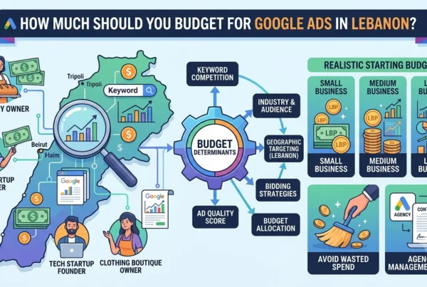How Much Google Ads budget Lebanon?