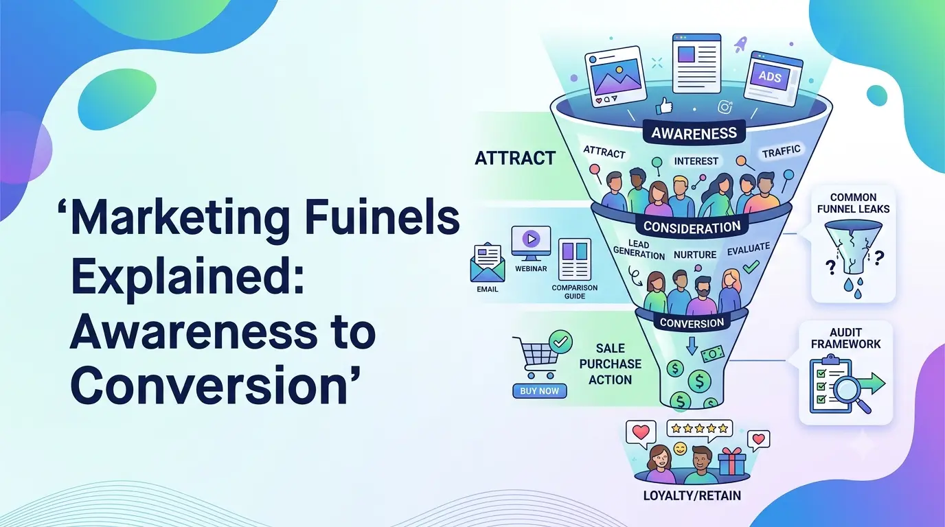 Marketing Funnels Explained: Awareness to Conversion