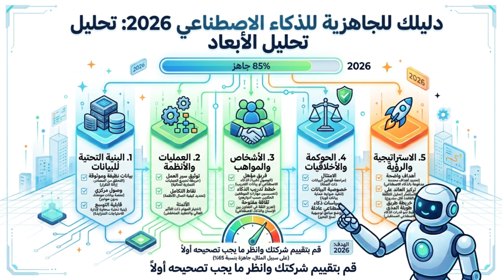 هل شركتك جاهزة للذكاء الاصطناعي؟ قائمة تحقق عملية