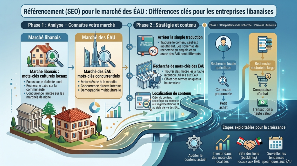 SEO pour le Marché Émirati : Ce que les Entreprises Libanaises Doivent Savoir