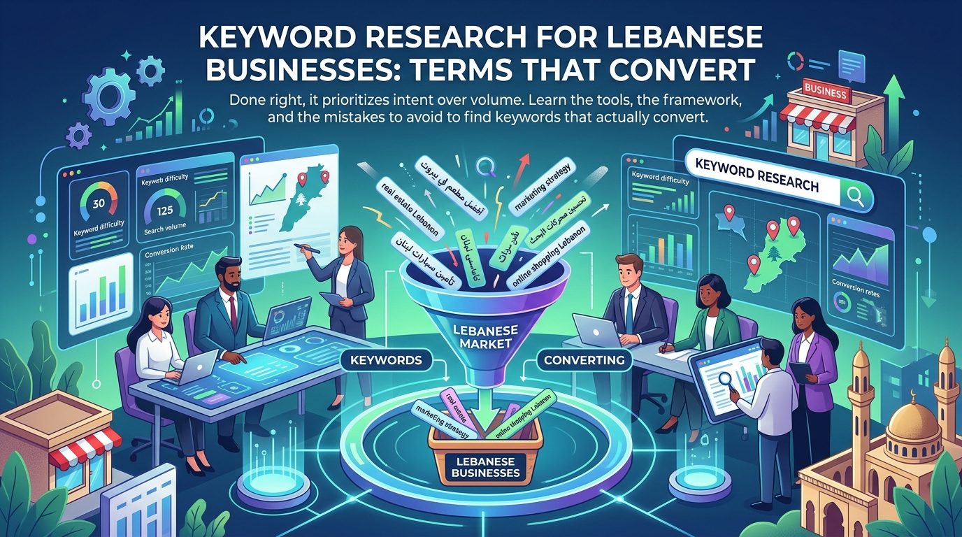Keyword Research for Lebanese Businesses: Terms That Convert